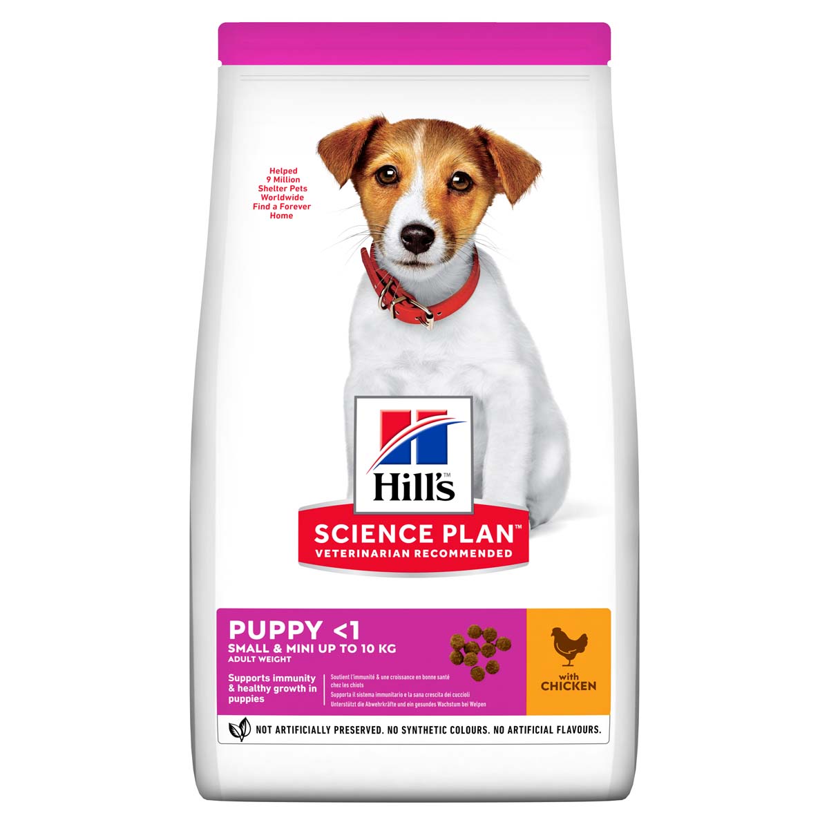 55040610-611 HILL'S SCIENCE PLAN Puppy Small&Mini Ξηρή Τροφή Για Κουτάβια Με Κοτόπουλο - 3kg - Image 1