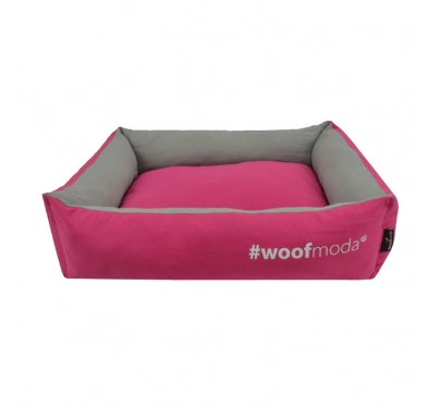 woofmoda-krevati-skilou-gatas-pouf-fouxia WOOFMODA ΚΡΕΒΑΤΙ ΣΚΥΛΟΥ-ΓΑΤΑΣ ΠΟΥΦ ΡΟΖ - Image 1