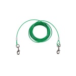M-Pets Tie Out Cable Strong 9m - Συρματόσχοινο Πρόσδεσης Σκύλου (Πράσινο) - Image 2