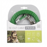 M-Pets Tie Out Cable Strong 9m - Συρματόσχοινο Πρόσδεσης Σκύλου (Πράσινο)